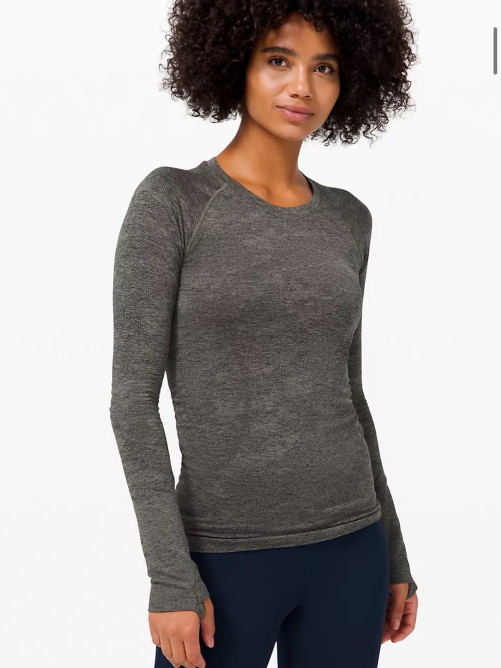 Lululemon Swiftly Tech Long Sleeve Shirt 2.0 Sage Camo 6